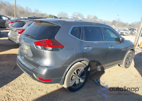 2019 Nissan Rogue Sv z USA, uszkodzony, nr VIN JN8AT2MTXKW262186